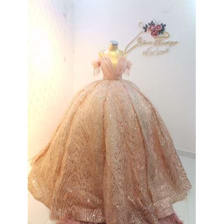 فستان عروس فخم