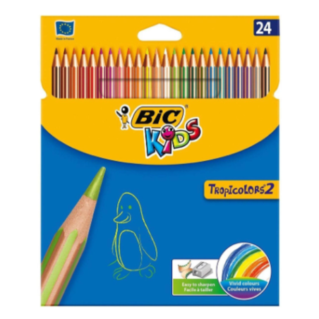 School coloring pencils
