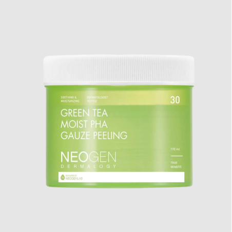 ضمادات تقشير الشاي الاخضر نيوجين
