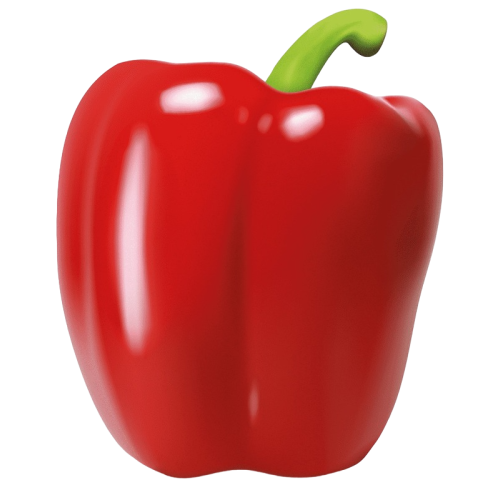 فلفل ملون احمر