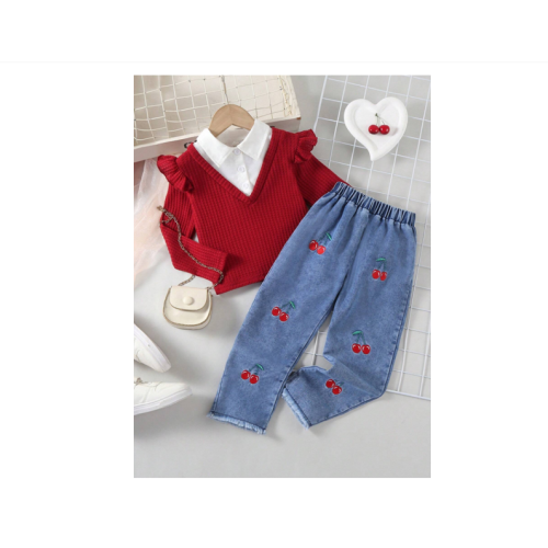 بدلة بنات قطعتين