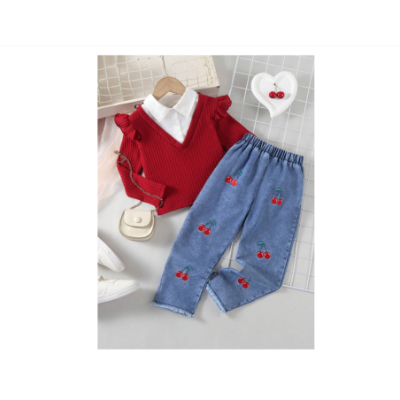 بدلة بنات قطعتين