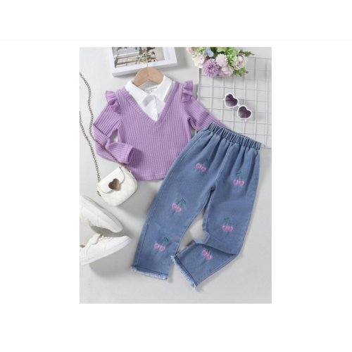 بدلة بنات قطعتين