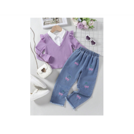 بدلة بنات قطعتين