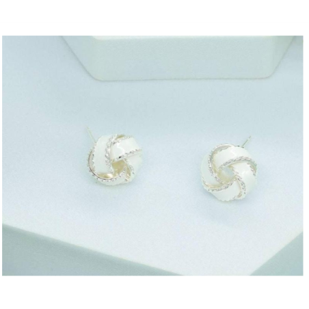 Zircon earrings