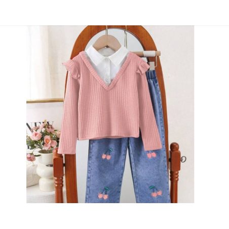 بدلة بنات قطعتين