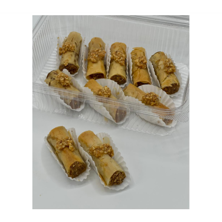 حافظة اصابع القلاش بالفول السوداني 