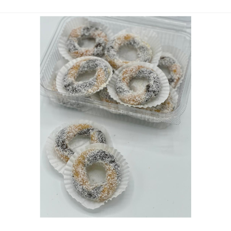 حافظة كعك ملون بالجوز الهند 