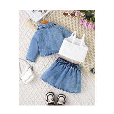 بدلة أطفال تجينز- بنات