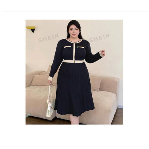 فستان بتصميم بدلة أنيق