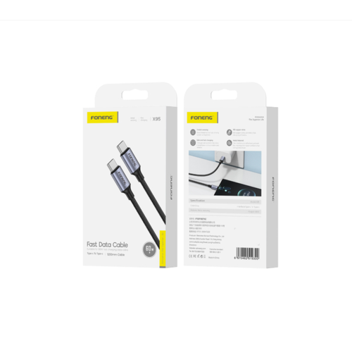 كابل شحن تايب سي الي تايب...