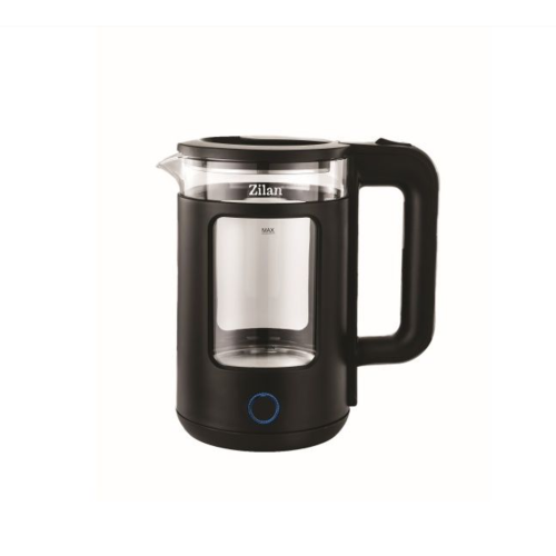 غلاية ماء  زجاج ستانلس ستيل