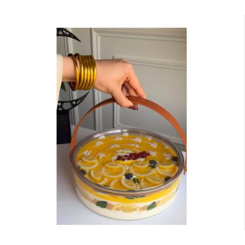 حافظة حلو بلاستيك  - حجم كبير 