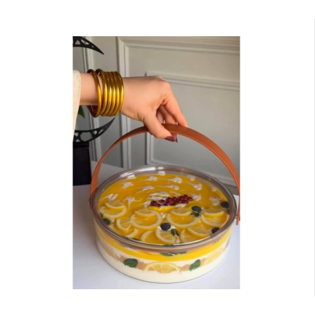 حافظة حلو بلاستيك  - حجم كبير 