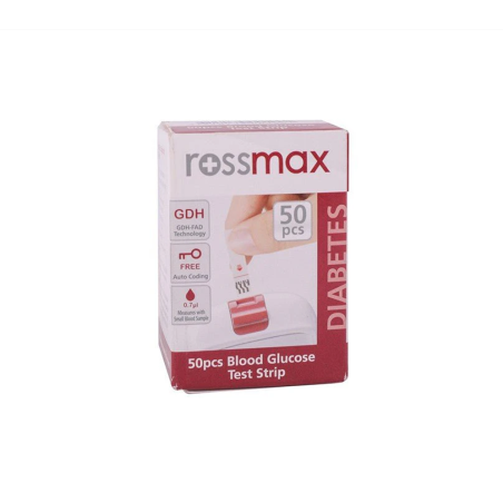 شرائط اختبار السكر Rossmax