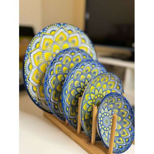 طقم صحون 6 اشخاص 24 قطعة 