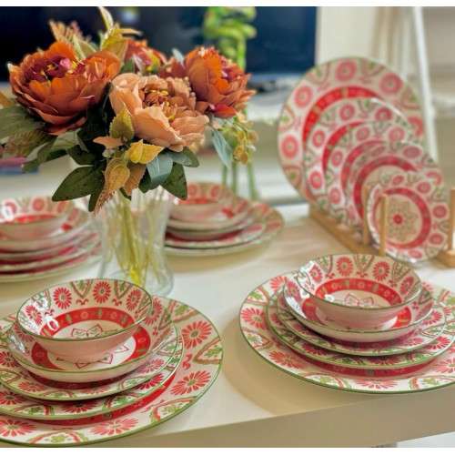 طقم صحون 6 اشخاص 30 قطعة