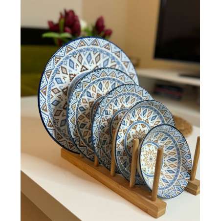  طقم صحون 6 اشخاص 24 قطعة 