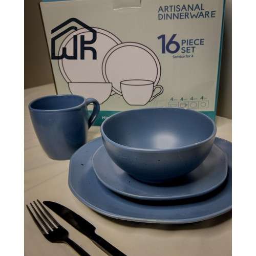 طقم صحون 4 أشخاص 16 قطعة