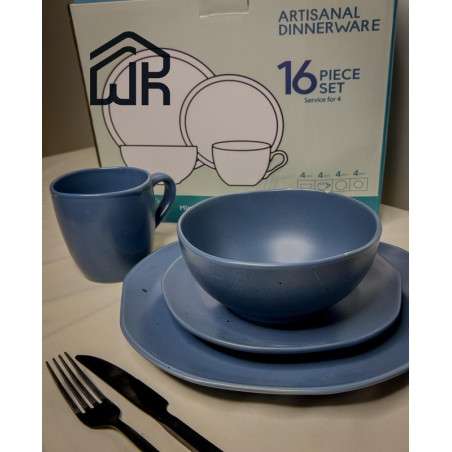 طقم صحون 4 أشخاص 16 قطعة