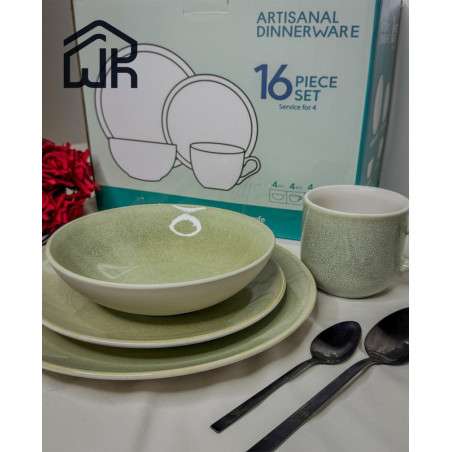 طقم صحون 4 أشخاص 16 قطعة