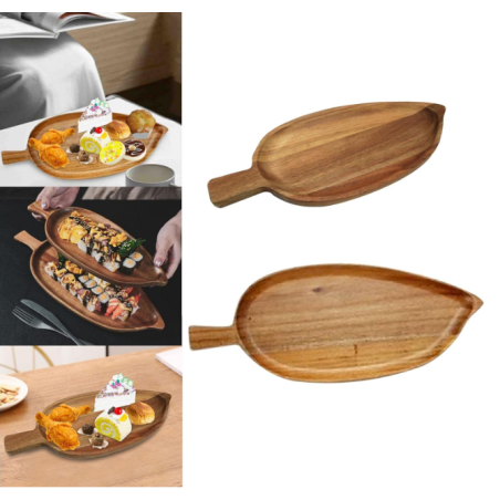 صحون تقديم خشبية