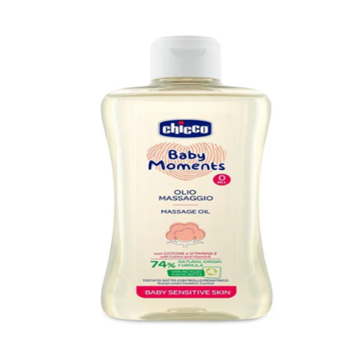 زيت مساج غني بزيت القطن...