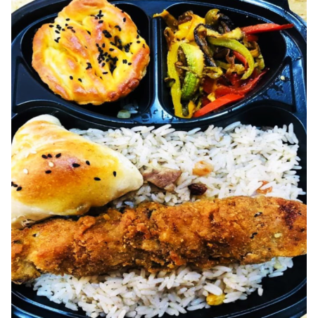 وجبة فردية 3 قطع + سلطة