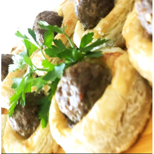 ميني تارت باف الكفتة ( 5قطع)