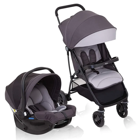 Stroller with baby seat  Graco